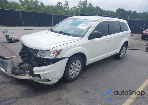 2015 Dodge Journey American Value Pkg from USA, damaged, VIN 3C4PDCAB4FT535607